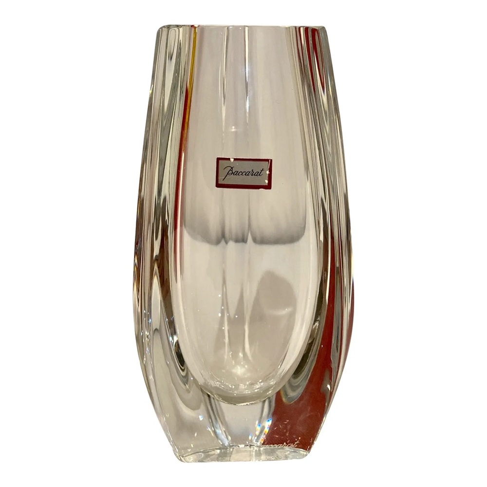 Vintage Baccarat Vase Lead Crystal Flower Decorative Vase
